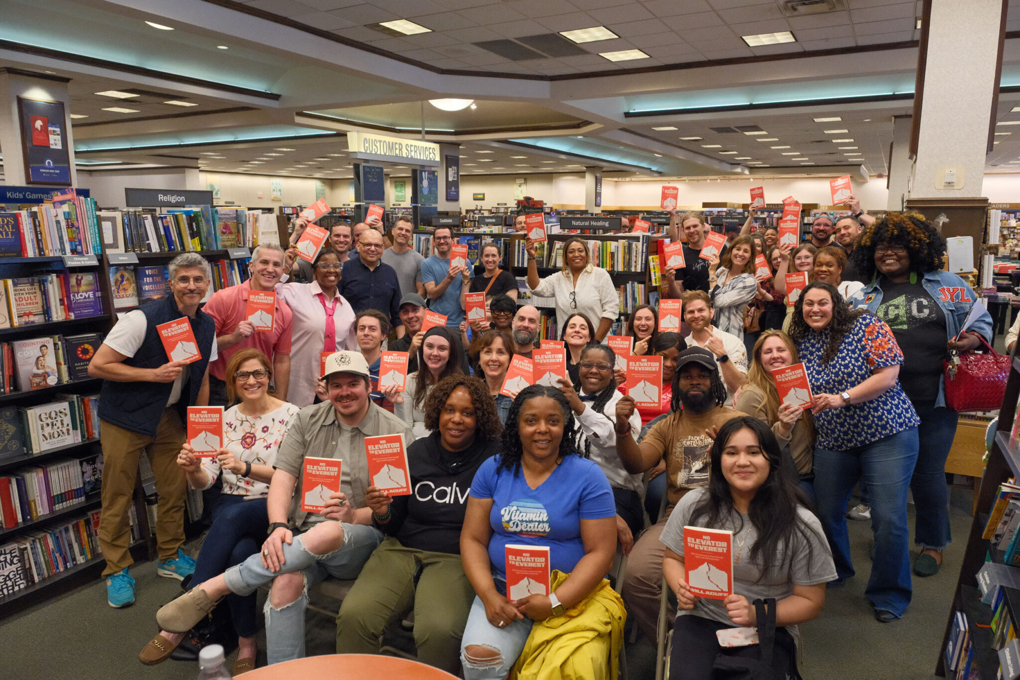 A sold-out book signing at Barnes & Noble in Cool Springs, TN